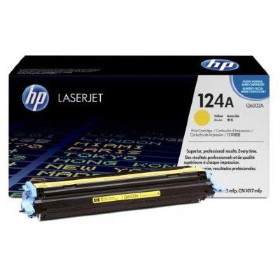 Картридж Q6002A (124A) для HP CLJ 1600/2600 желтый