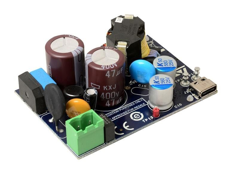 STCH03 45W USB Type-C Power Delivery 3.0 Adapter Based Evaluation Board
