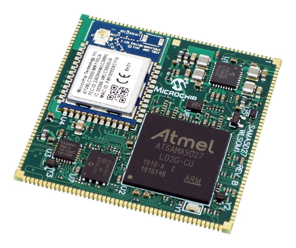 SOM Module Single Core SPI Flash Cortex-A5 eMMC