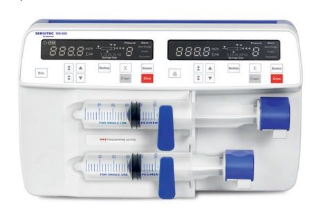 Насос шприцевой Sensitec WS-550 (расширенная модификация) , Apexmed