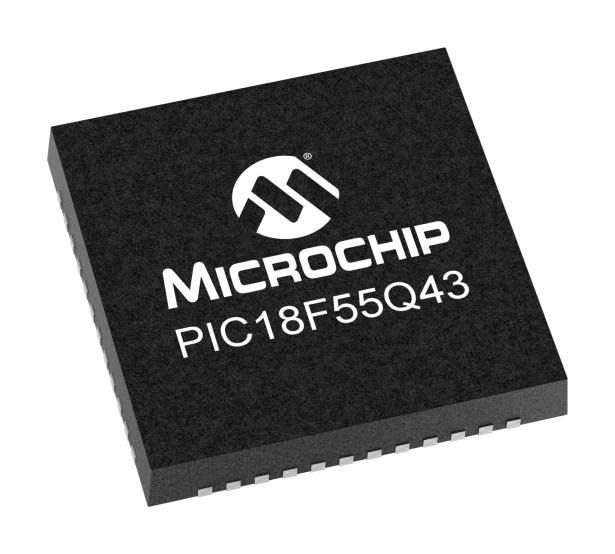 MCU 8-Bit PIC18F55Q43 PIC RISC 32KB Flash 1.8V to 5.5V 48-Pin TQFP Tube