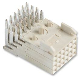 Conn Backplane RCP 24 POS 2mm Press Fit RA Thru-Hole
