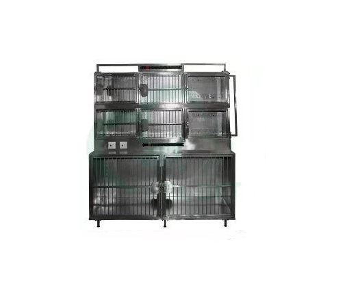 Модуль из 8 клеток из нержавеющей стали 1600х700(500)х1940(2040)h, ТД ВЕТ