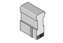 Impact 85 Ohm Backplane Press-In Tool for 3-Pair by 8 Column Assemblies