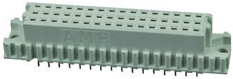Conn DIN 41612 RCP 48 POS 2.54mm Solder ST Thru-Hole