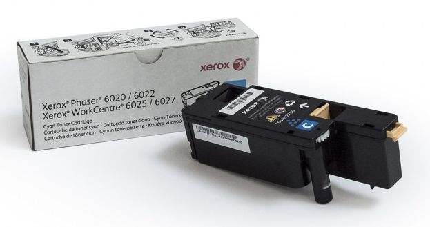 Картридж 106R02760 для Xerox Phaser 6020/22/WC 6025/27 голубой