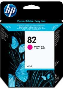 Картридж HP №82  C4912A  (69 мл.) красный