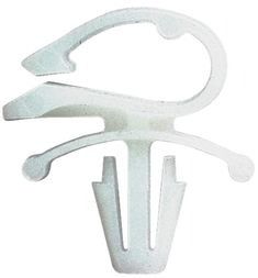 Cable Accessories Push Mount Cord Clip Nylon 6/6 Natural