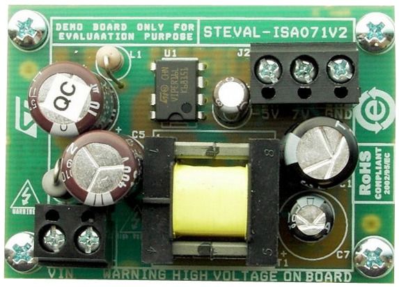 Evaluation Board For 4W Non-Insulated, Wide Input Voltage Range SMPS Based On The Viper16