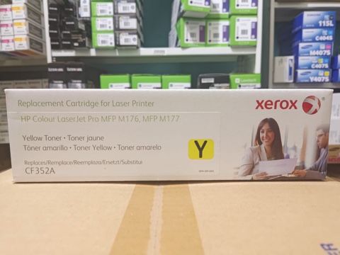 Картридж Xerox 006R03444 для НР CF352A для HP CLJ Pro MFP M176/M153/M177 желтый