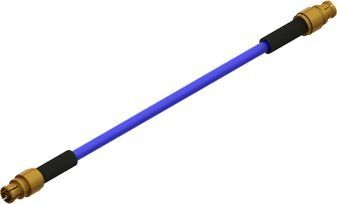 SMPM Female  to SMPM Female Cable Assembly for .047 Cable (OAL 12")