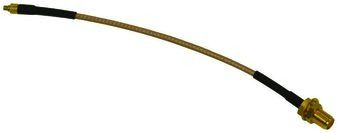 Cable Assembly Coaxial 0.152m MMCX to SMA PL-F