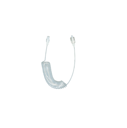 PVC Free High Pressure Extension Line (витая) – вн. диаметр 1 мм, внеш. диаметр 2 мм, длиной 400 см., Polymed