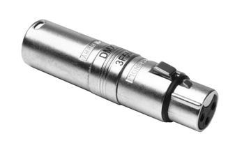 Conn XLR Adapter F-M 3/5 POS ST 3/5 Terminal 2 Port