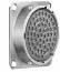 Conn MIL-DTL-38999 Circular PIN 13 POS Crimp ST Box Mount 13 Terminal 1 Port