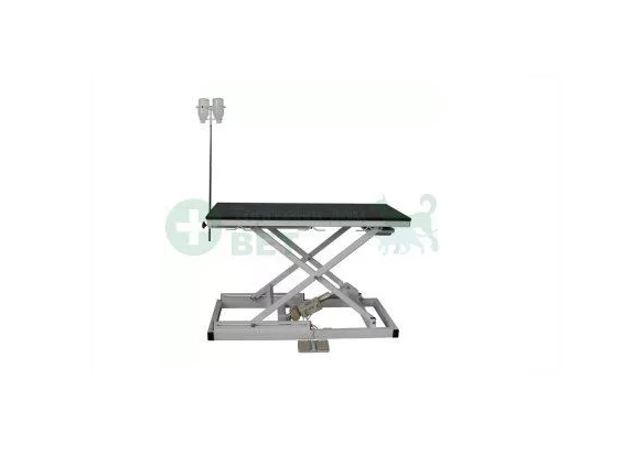 Стол VETBOT-72.1 без слива  со штативом, 1340х640х(330- 1050)h (каркас серый, пульт ножной), ТД ВЕТ