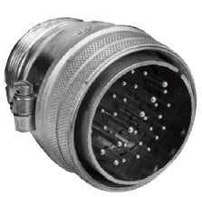 Connector Accessories Straight Plug Split Shell Size 18