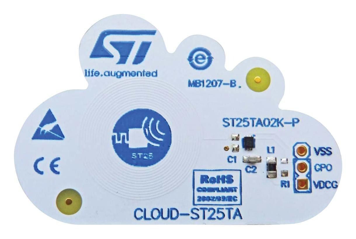 ST25TA NFC Forum Type 4 Tag IC with 2-Kbit EEPROM Evaluation Board