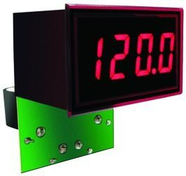 AC Voltmeter LED 9.4mm 0VAC to 199.9VAC 3.5DIGIT Panel Mount