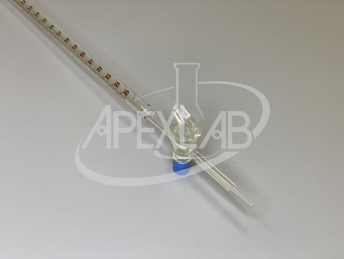 Бюретка 1-1-2-25-0,1 с краном,  ГОСТ 29251-91, ApexLab