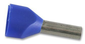 Connector Accessories Wire End Ferrule With Plastic Collars Blue