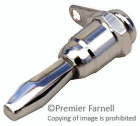 Conn Banana PL 1 POS Screw ST Panel Mount 1 Port