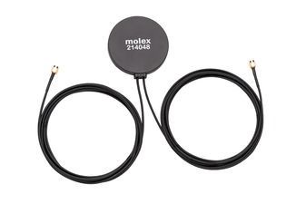 External Antenna MIMO 5800MHz to 6000MHz 77mm Diameter 3m Cable with SMA Connector