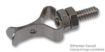 Conn Test Clip PL 1 POS ST Panel Mount 1 Port