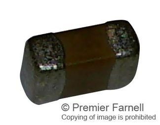 Cap Ceramic 0.001uF 500V X7R 10% SMD 0603 125°C Paper T/R