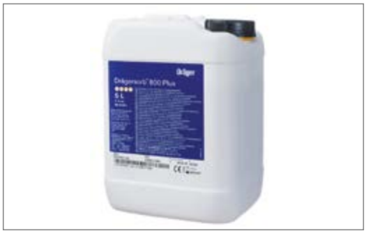 Натронная известь Drägersorb 800+, для абсорбции CO 2, канистра, 5 л, 2 шт . ,Drager