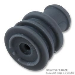 Connector Accessories Seal Protector Silicon-Elastomer Gray Loose Piece