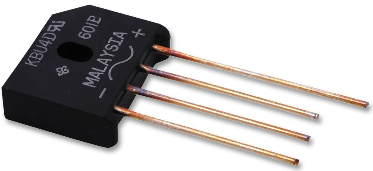 Diode Rectifier Bridge Single 800V 4A 4-Pin Case KBU Bulk