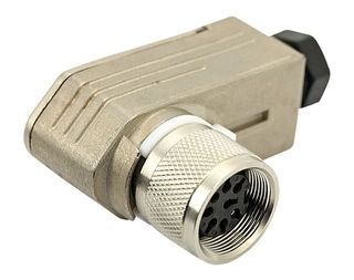 Conn Circular SKT 6 POS Crimp RA Cable Mount 6 Terminal 1 Port