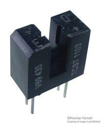 Photointerrupter Transmissive 3.1mm Phototransistor 4-Pin Tube