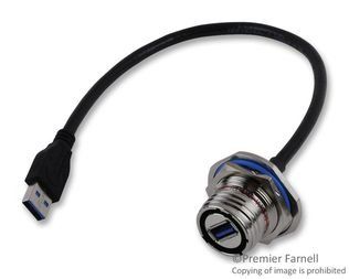USB3 FIELD JAM NUT RECPT POTD