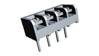 Conn Barrier Strip 4 POS 8.26mm Solder ST Thru-Hole