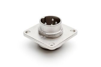Conn Circular M 4 POS Solder ST Panel Mount 4 Terminal 1 Port