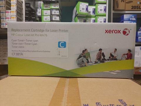 Картридж Xerox 006R03253 для НР CF381A для HP Color LaserJet Pro M475/M476 синий