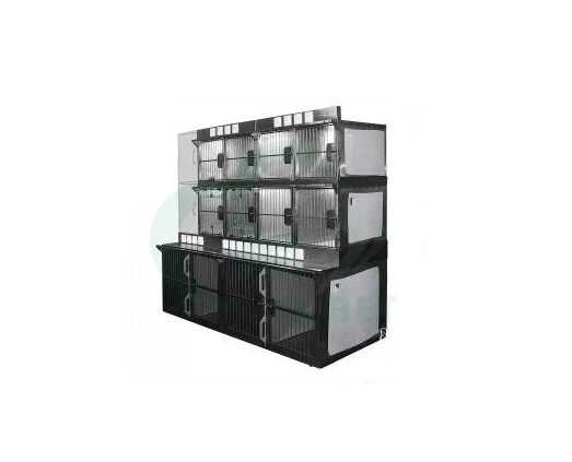 Модуль из 12 клеток нерж стали с освещением ящики ЛДСП 2270х800х1870(1890)h, ТД ВЕТ