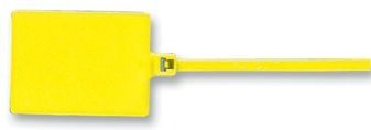 Cable Accessories Flag Cable Tie Nylon 6.6 Yellow