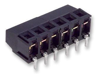 Conn Terminal Block 6 POS 5.08mm Solder RA Thru-Hole 10A