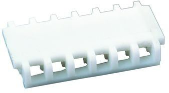 Connector Accessories 3 POS Strain Relief Feed Thru Covers Nylon White Loose Piece