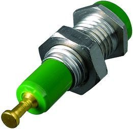 Conn Tip Jack F 1 POS ST Jam Nut 1 Port