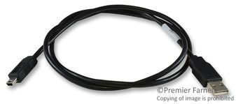 Cable Assembly USB 1m 26AWG/28AWG 5 POS USB to 4 POS USB PL-PL Bag