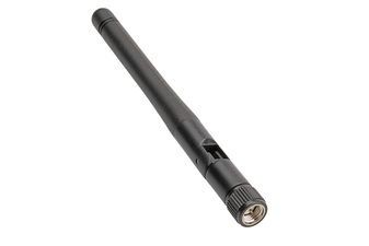 External Antenna with RP-SMA Male Connector 5800MHz to 6000MHz Hinged Black
