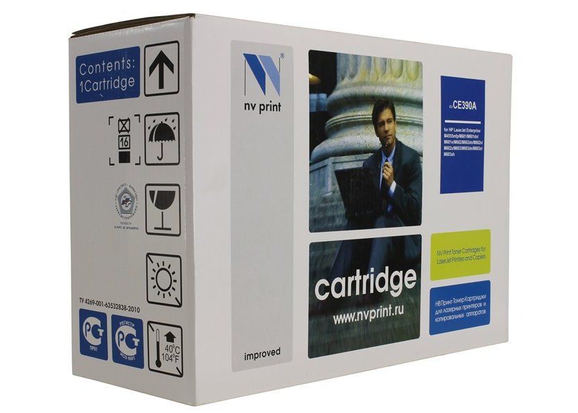 Картридж NV Print CE390A для HP LJ M4555 MFP