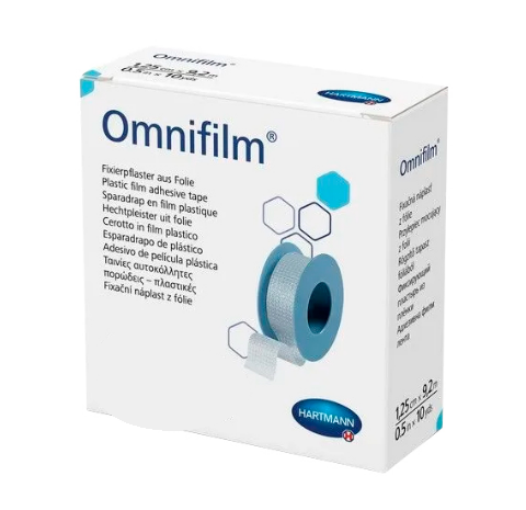 OMNIFILM - фикс пластырь из прозрачной пленки 2,5смx5м №1,  9004343, Hartmann
