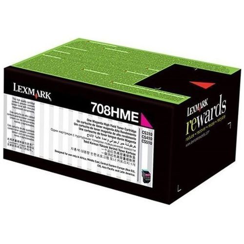 Картридж 70C8HME 708HM для Lexmark  Corporate Cartridge для CS310/410/510/517 magenta оригинал ресур