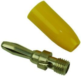 Conn Banana PL 1 POS ST Cable Mount 1 Port
