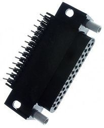 Conn D-Subminiature SKT 25 POS 2.76mm Solder RA Thru-Hole 25 Terminal 1 Port